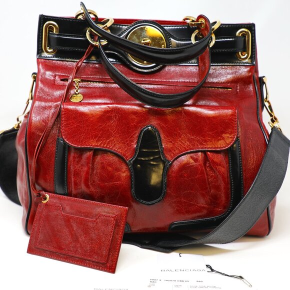 Balenciaga Chevre Lune GM Tote - Picture 1 of 12